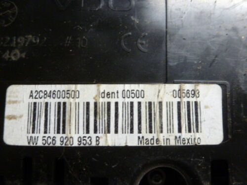 S1559 OEM WARRANTY 2014 VOLKSWAGEN JETTA INSTRUMENT CLUSTER SPEEDOMETER 27,000