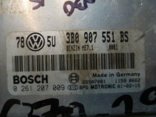 NY370-29 WARRANTY OEM 01 02 AUDI A6 PASSAT ENGINE COMPUTER BRAIN ECM ECU EBX