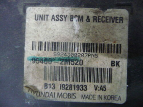 NY600-2 OEM WARRANTY 2009 2010 HYUNDAI GENESIS BODY CONTROL MODULE BCM BCU