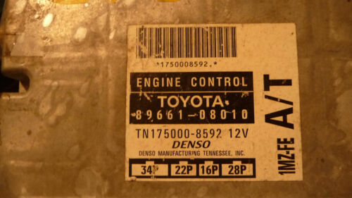 356-11 WARRANTY OEM 1998 Sienna Engine Control Computer Brain AT ECM ECU EBX